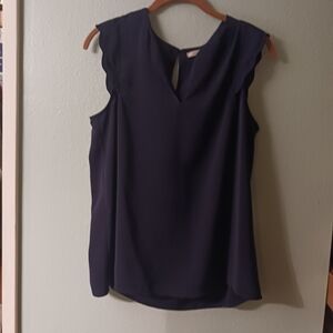 41Hawthorn Navy Sleeveless blouse | Size M